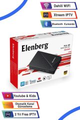 Elenberg Çanaklı Çanaksız Dahili Wi-Fi İnternet Tv Destekli Full HD Uydu Alıcı Bluetooth Kumandalı