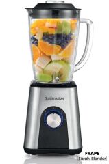 Goldmaster GM-7254 Frape Cam Sürahi Çelik Blender Buz Kırıcı