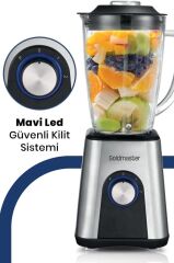 Goldmaster GM-7254 Frape Cam Sürahi Çelik Blender Buz Kırıcı