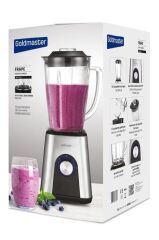 Goldmaster GM-7254 Frape Cam Sürahi Çelik Blender Buz Kırıcı